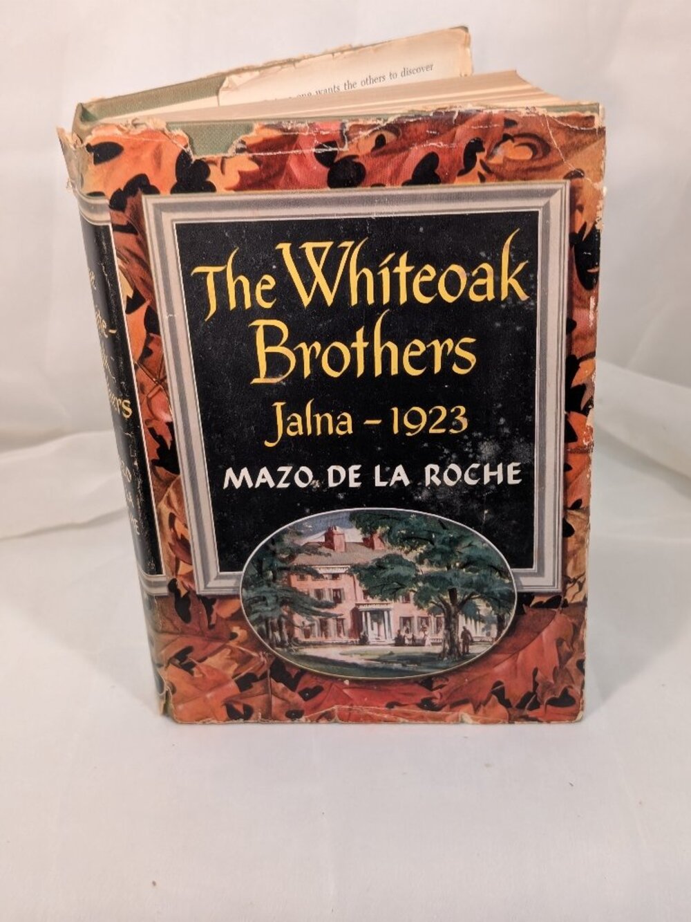 Mazo De La Roche The WHITEOAK BROTHERS Dust Cover Jalna - 1923